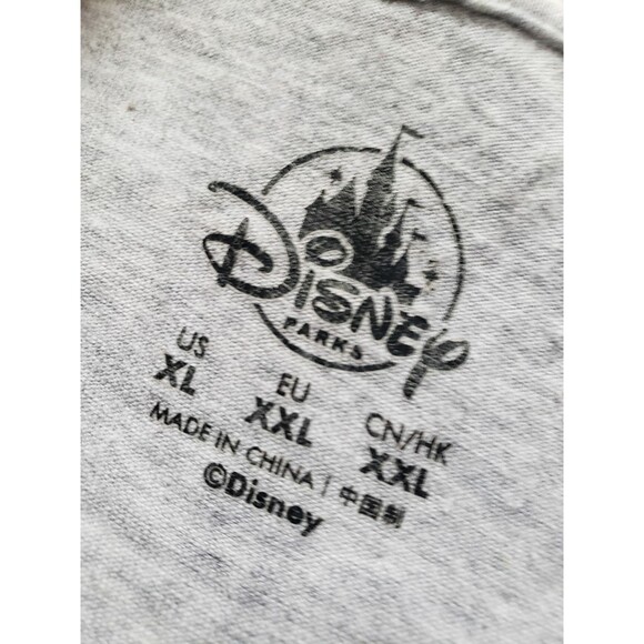 Walt Disney World Women's Sweatshirt Four Parks Icons Rhinestones Minnie Gray XL - Picture 3 of 7